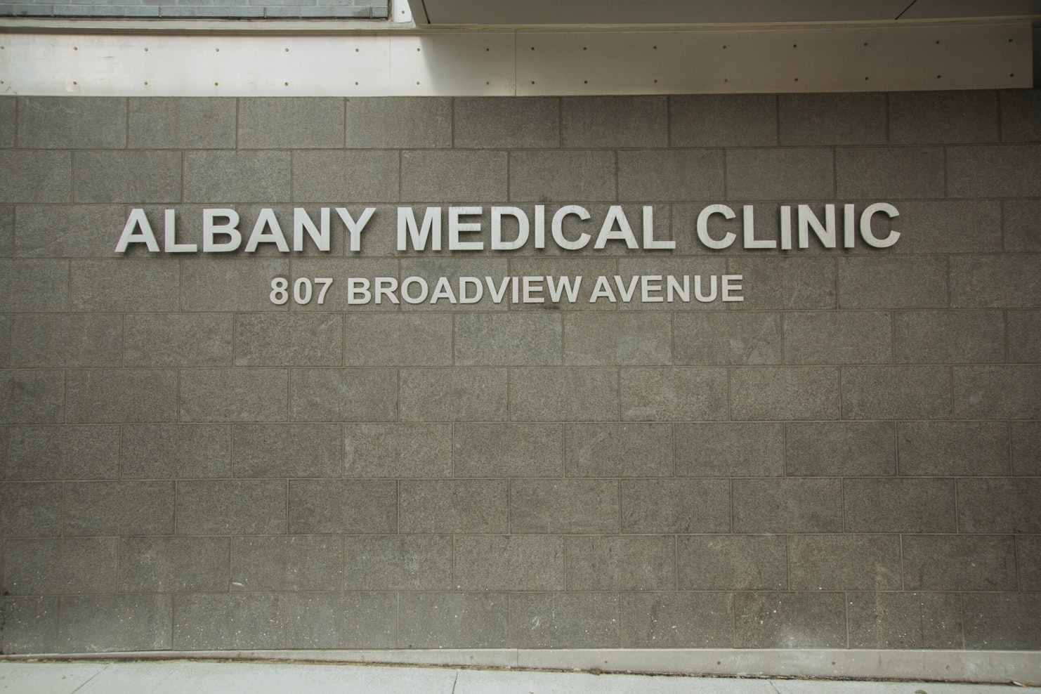 Photo of Albany Medical Clinic Signage